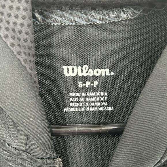 Wilson Women's Black Activewear Zip Hoodie Size Small - Picture 4 of 13